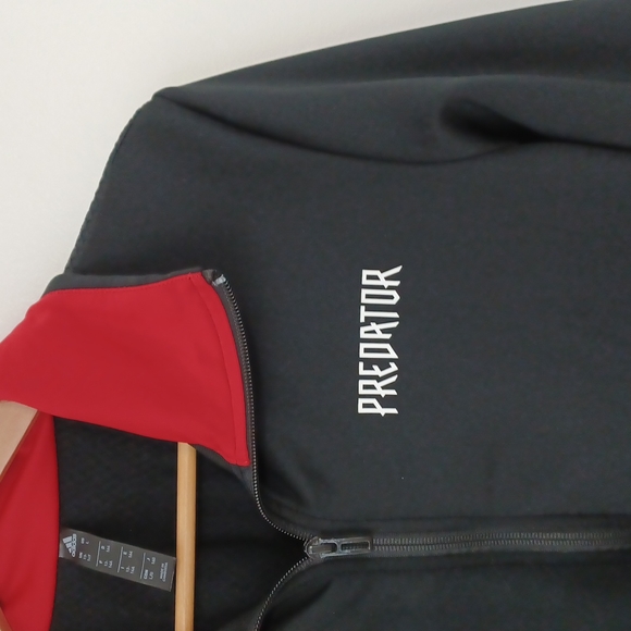 ✨3/$25✨ Adidas Predator Boys Athletic Jacket - L 13-14 - Picture 3 of 10